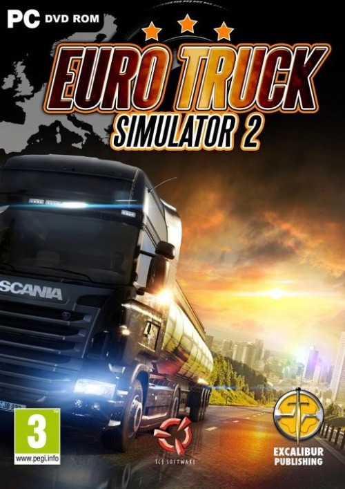 Обложка Euro Truck Simulator 2 - DLC + Mods RePack от uKC