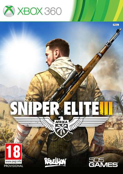 Обложка Sniper Elite III (2014) XBOX360