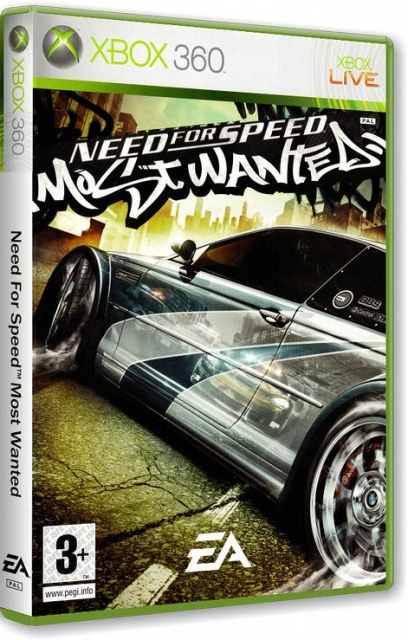 Обложка Need for Speed: Most Wanted (2005/XBOX360/Русский), FREEBOOT