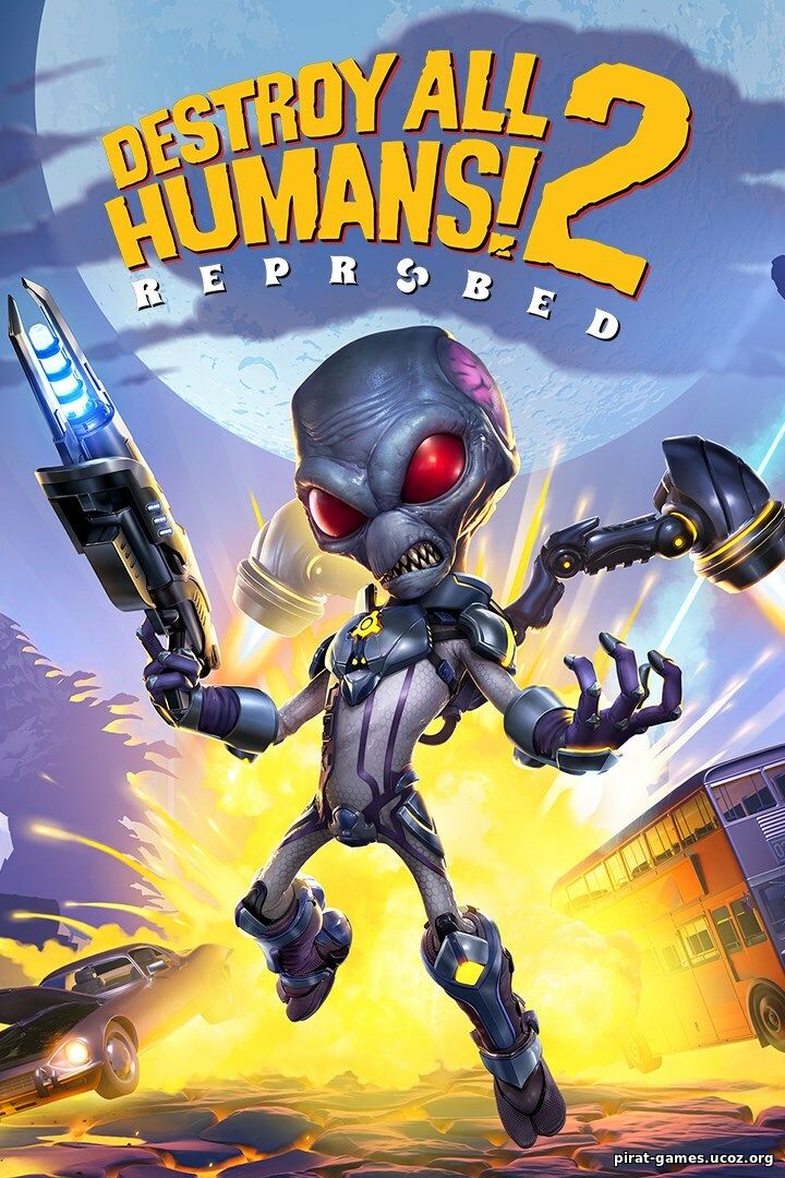 Обложка Destroy All Humans! 2 - Reprobed