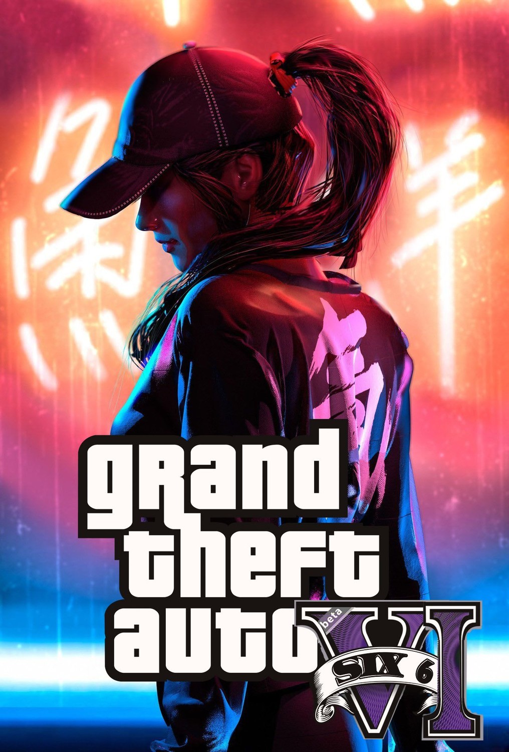 Обложка GTA 6 / Grand Theft Auto VI